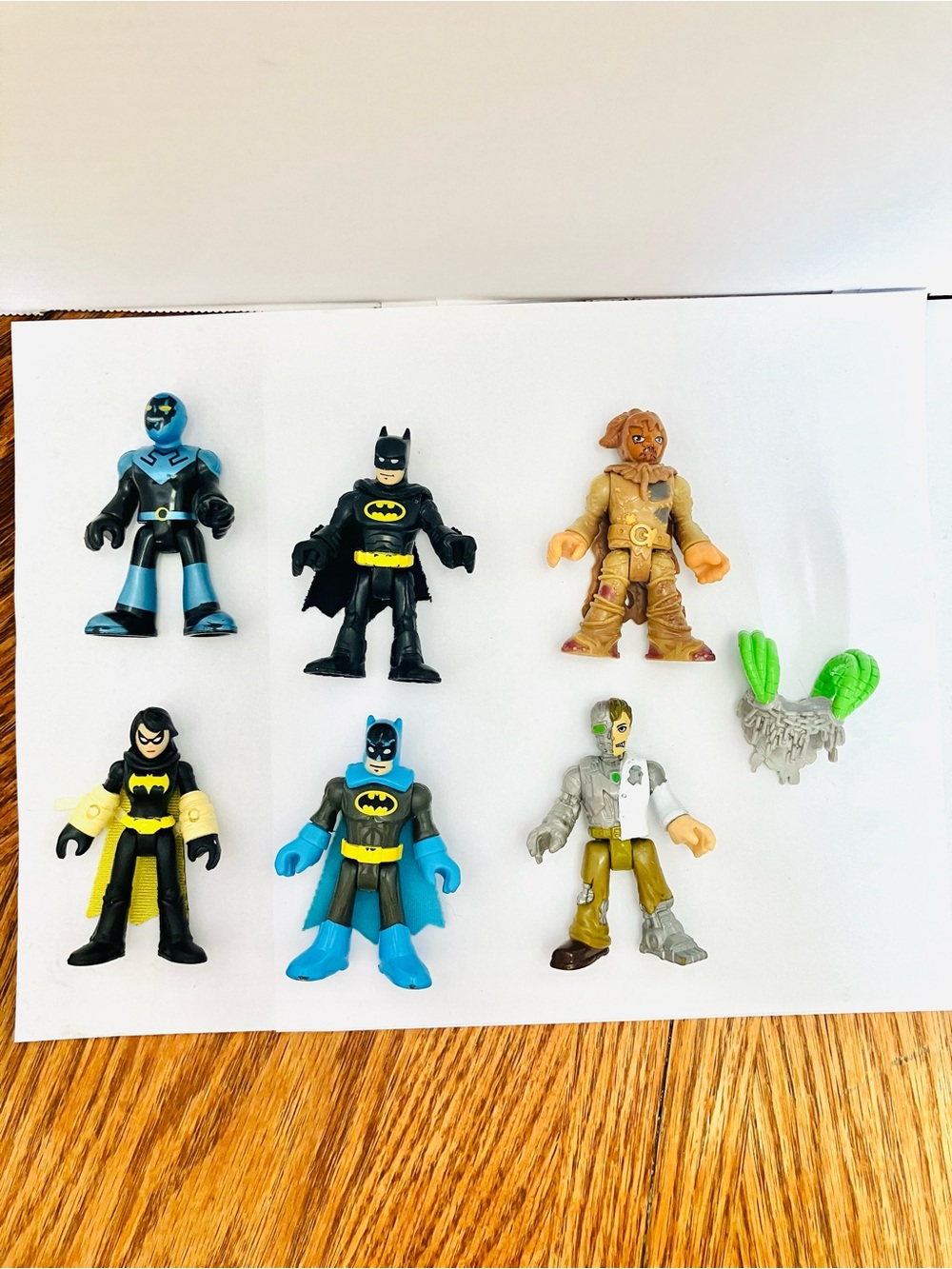 Fisher Price Imaginext Super Friends Figures Lot(6) 3in Read